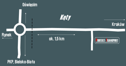 przewóz osób Kęty